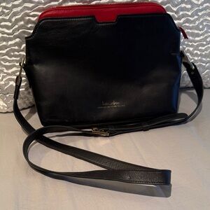 Black and Red Crossbody Bag by India Hicks